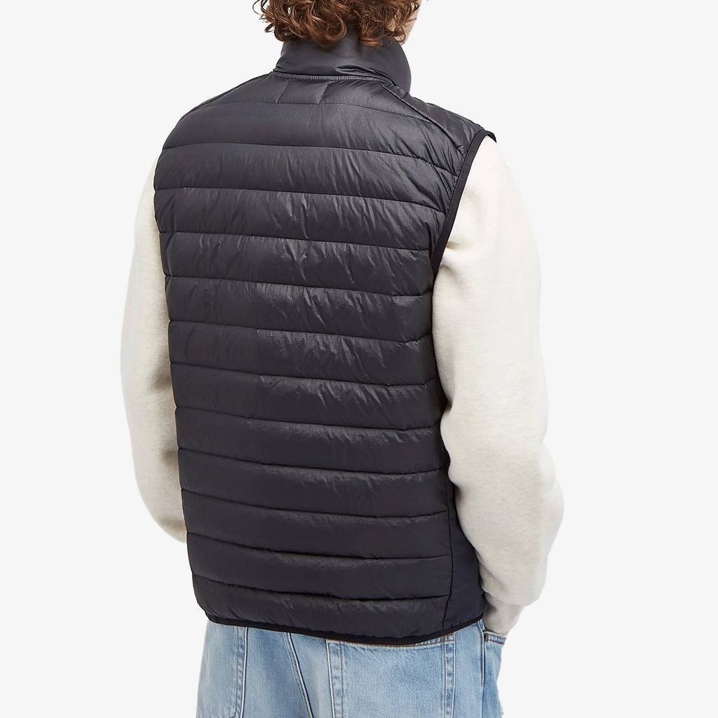 Stone Island Men's Lightweight Down Vest Navy Blue